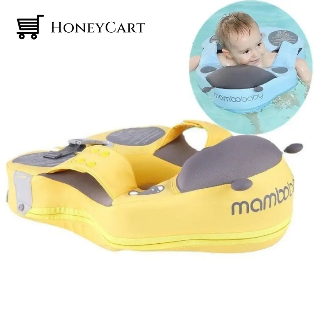 Baby Float Waist Swimming Rings - Child Toys Pu Ladybug Yellow Aids