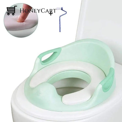 Baby Portable Toilet Ring Training Seat Green
