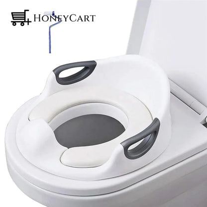 Baby Portable Toilet Ring Training Seat White