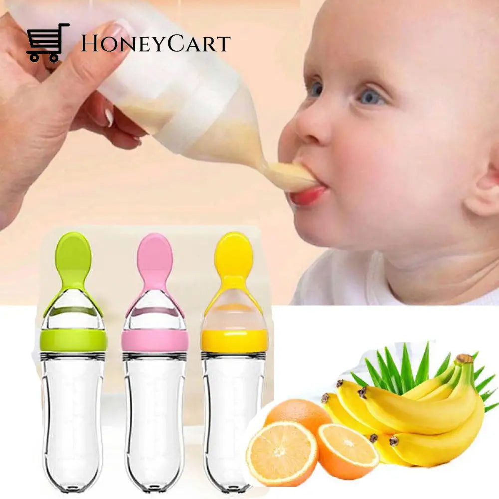 Baby Squeezy Spoon Bottle Feeder Bottles