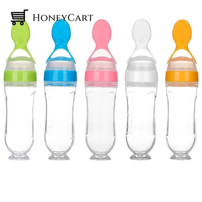 Baby Squeezy Spoon Bottle Feeder Bottles