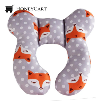 Baby Support Pillow Protective Travel Fox