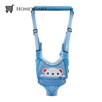 Baby Unisex Walker Assistant Harness Safety Toddler Belt Blue Bear