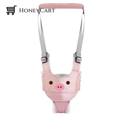 Baby Unisex Walker Assistant Harness Safety Toddler Belt Pink Pig