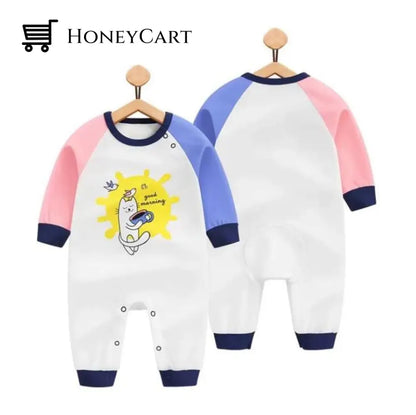 Baby Wear Pure Cotton Infant Clothing Long Sleeve Morning / 3M & Toddler Outfits