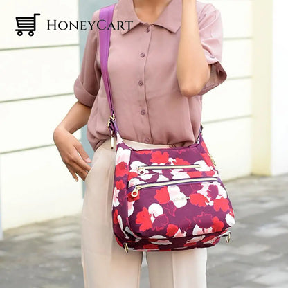 Bag With Double Zippers Handbag And Shoulder Fashion Wears