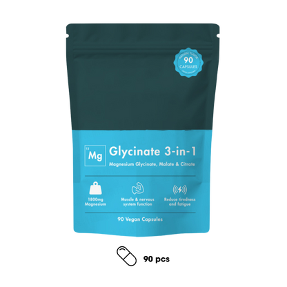 Balanced Vegan Magnesium Glycinate Supplement
