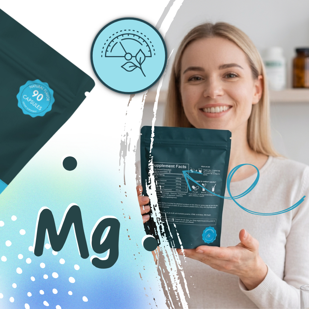 Balanced Vegan Magnesium Glycinate Supplement