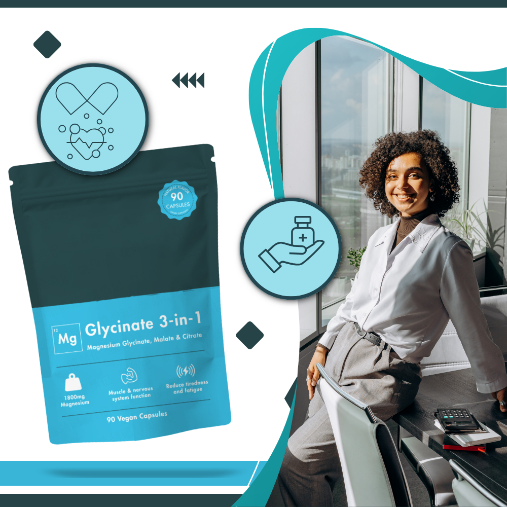 Balanced Vegan Magnesium Glycinate Supplement