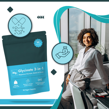 Balanced Vegan Magnesium Glycinate Supplement