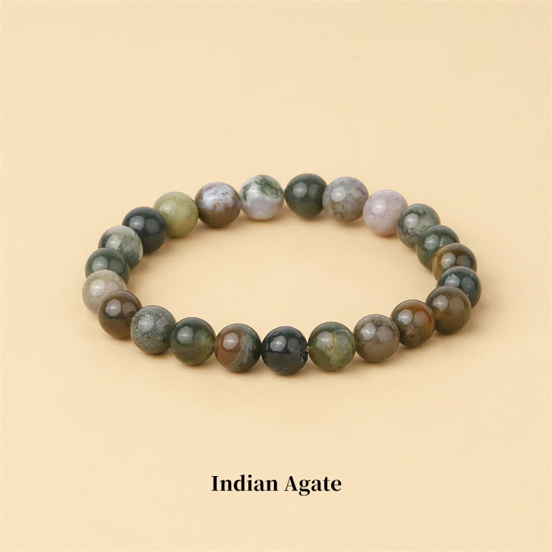 Natural Stone Quartz Healing Beads Bracelet