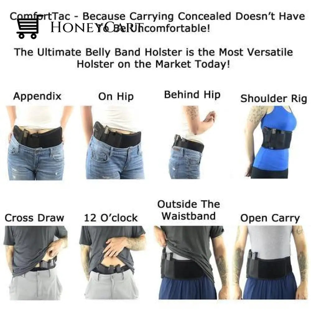 Belly Band Holster For Concealed Carry