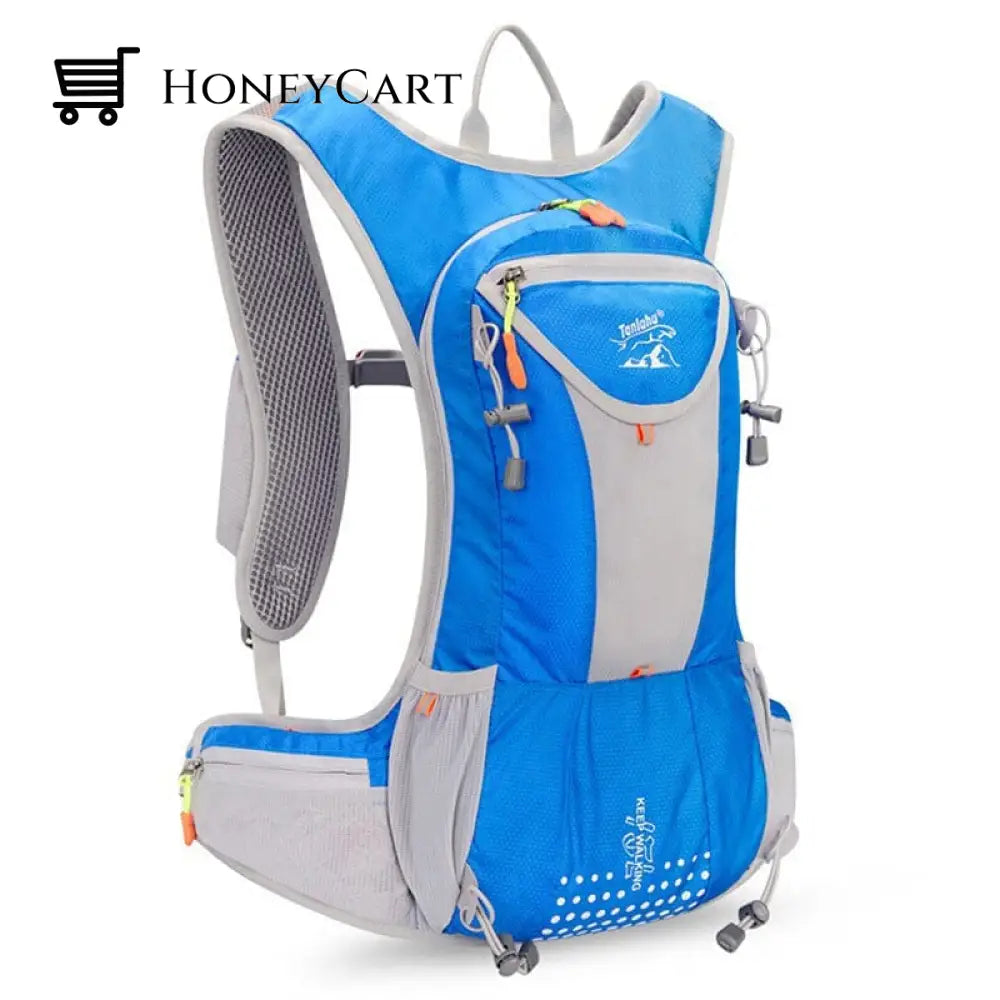 Bicycle Backpack For Outdoor Sports Blue