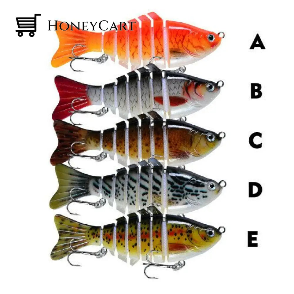 Bionic Swimming Lure (5 Pcs)