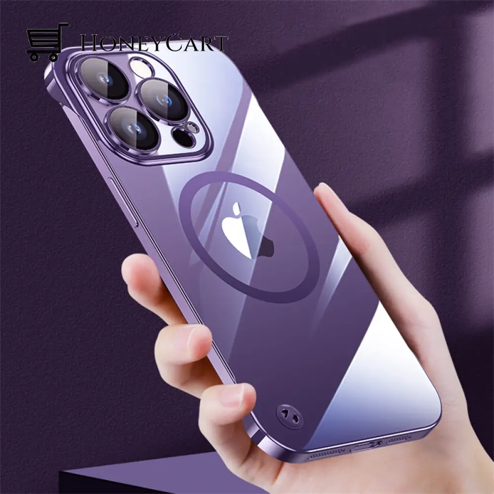 Borderless Ultra-Thin Magnetic Phone Case