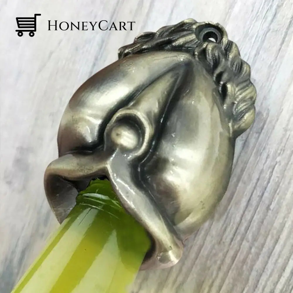 Bottle Opener Wall Mounted Cast Bronze Sculpture: The Goddess