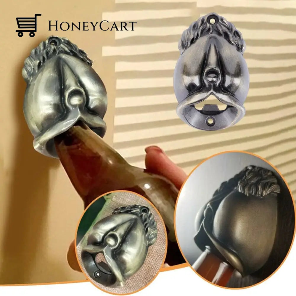 Bottle Opener Wall Mounted Cast Bronze Sculpture: The Goddess