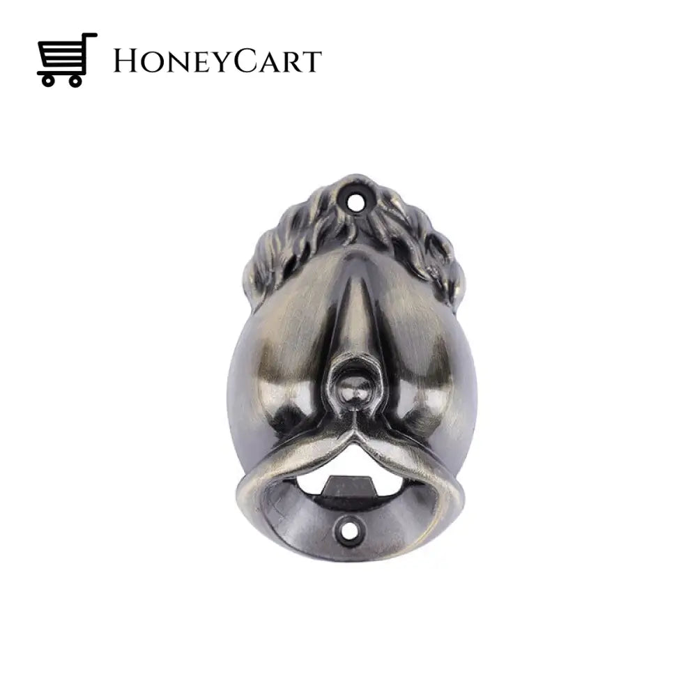 Bottle Opener Wall Mounted Cast Bronze Sculpture: The Goddess