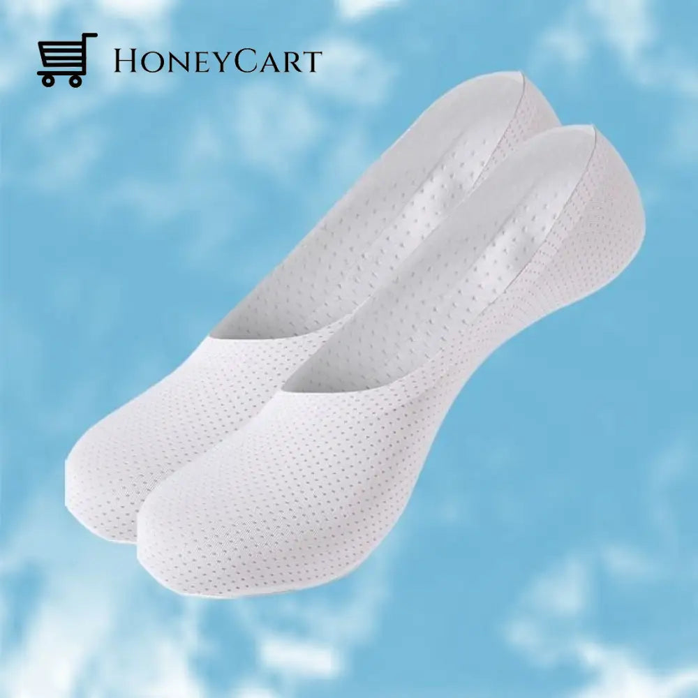 Breathable Ice Silk Socks - No Show Low Cut For Mens And Womens