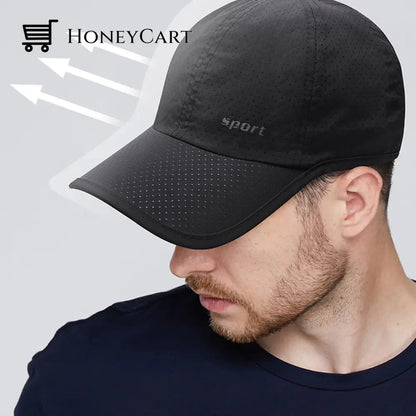 Breathable Sun Protection Peaked Cap