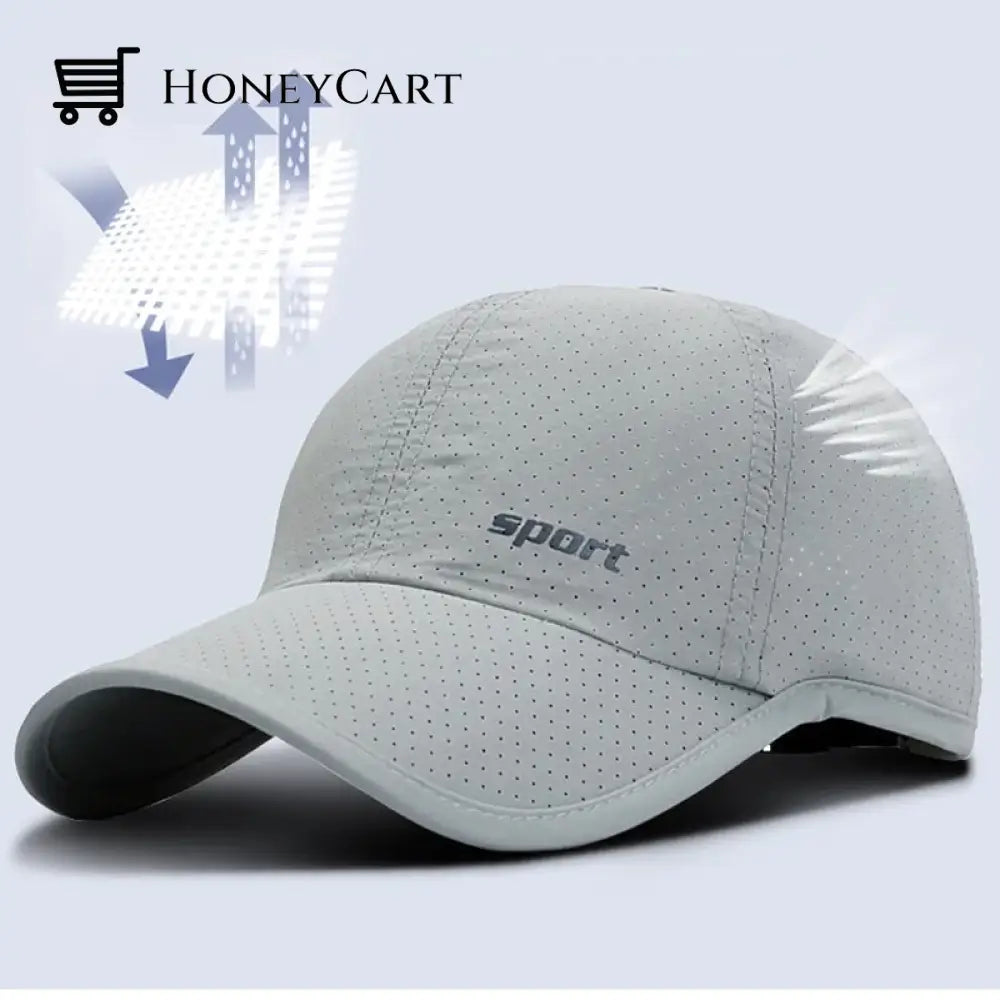 Breathable Sun Protection Peaked Cap