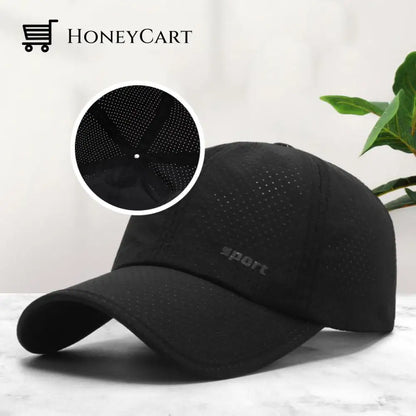 Breathable Sun Protection Peaked Cap