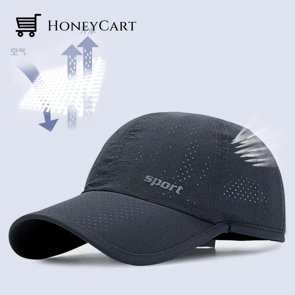 Breathable Sun Protection Peaked Cap