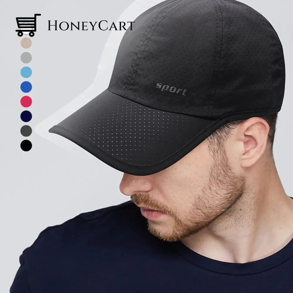 Breathable Sun Protection Peaked Cap