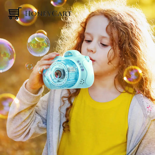 Bubble Machine Musical Camera Kids Toys