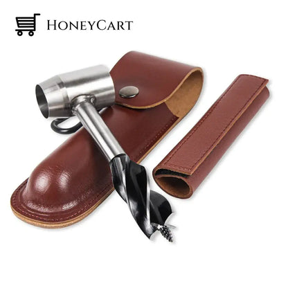 Bushcraft Hand Auger Wrench Brown