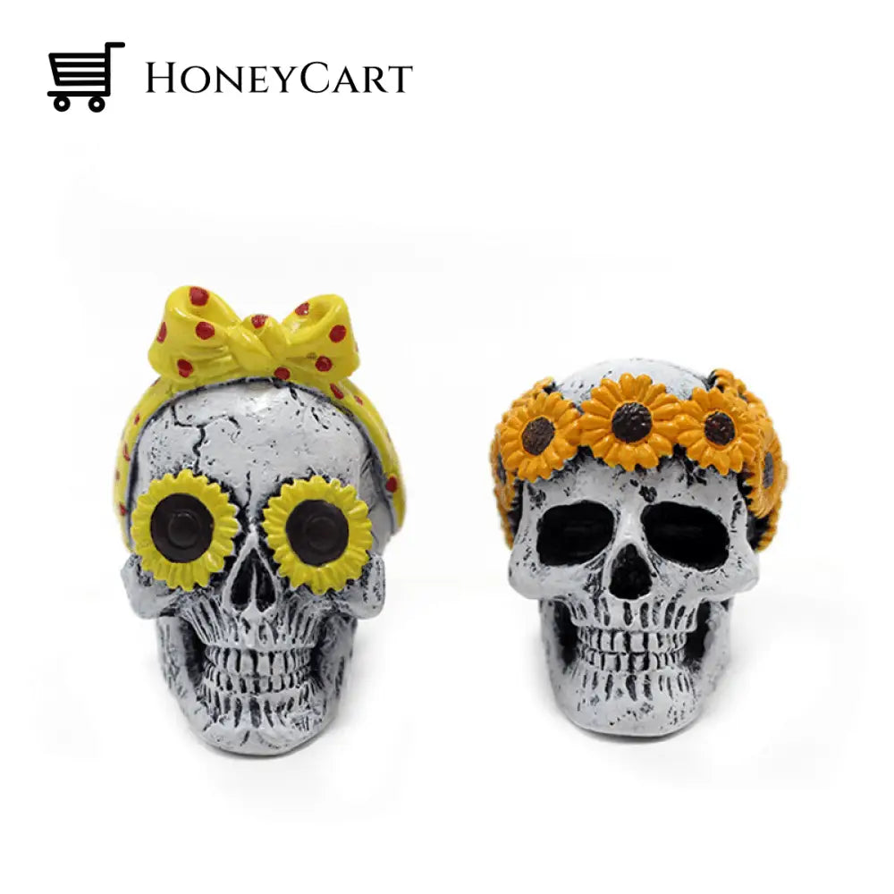 Buttylife(Early Halloween Promotion) Evil Skulls With Air Freshener Car Accessories