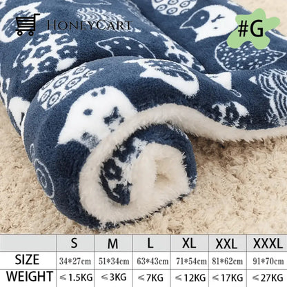 Calming Cat Blanket #G / S