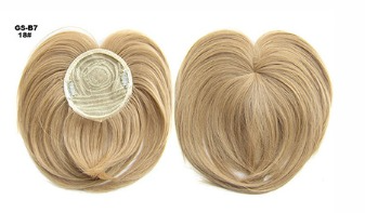 Natural Clip-On Hair Topper