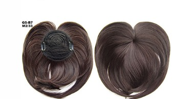 Natural Clip-On Hair Topper