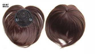 Natural Clip-On Hair Topper