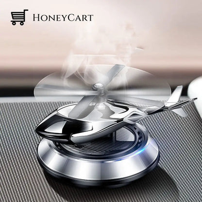 Car Aromatherapy Solar Helicopter Decoration