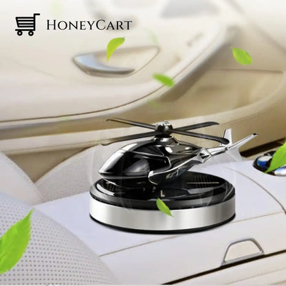 Car Aromatherapy Solar Helicopter Decoration