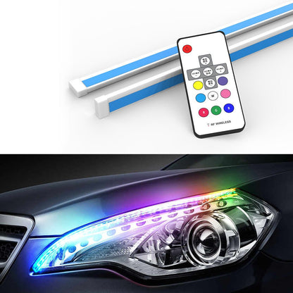 Car Headlight Strip - Automobile Headlight Surface Strip Lights Tube