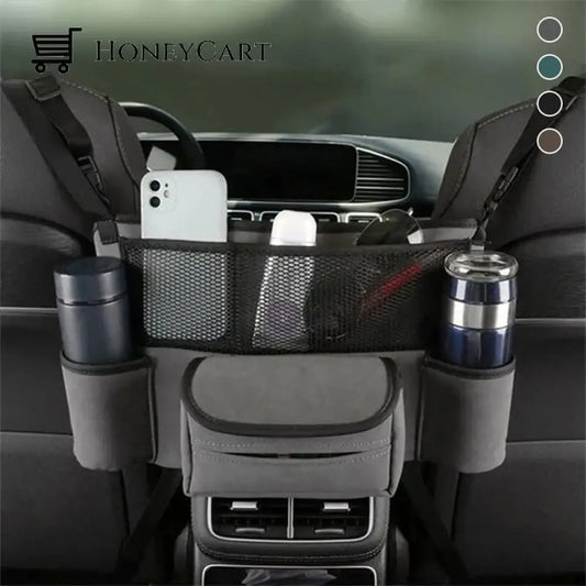 Car Large Capacity Pu Storage Bag