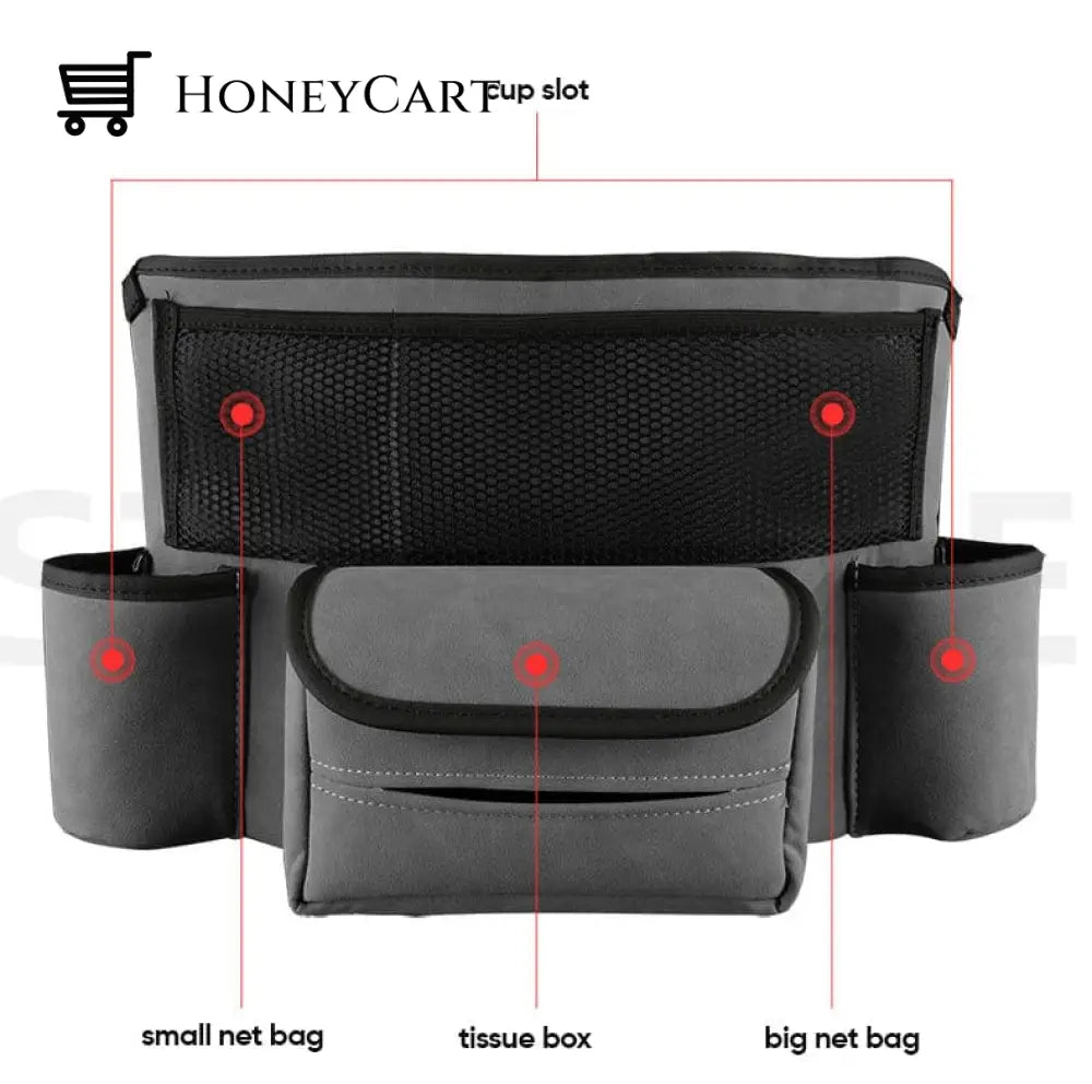 Car Large Capacity Pu Storage Bag