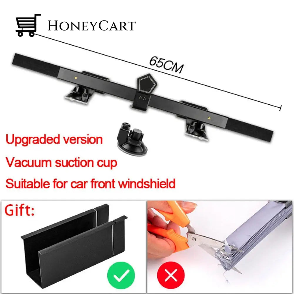 Car Retractable Curtain With Uv Protection 65Cm