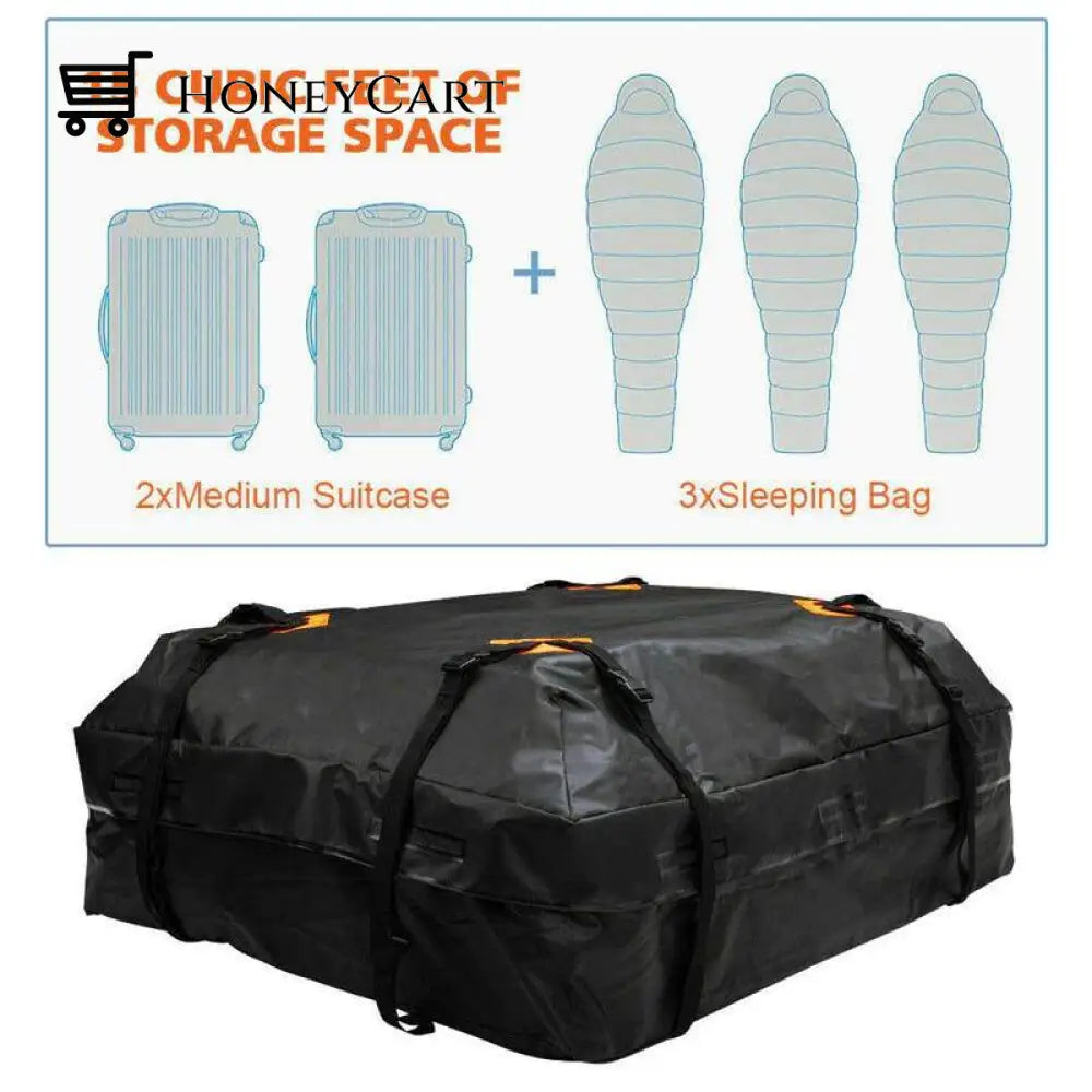 Car Roof Top Carriers For Rack Cargo Waterproof Bag Storage