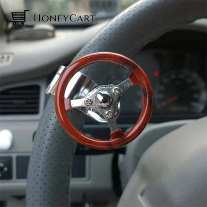 Car Steering Wheel Knob Spinner Lavender Vehicle Parts & Accessories