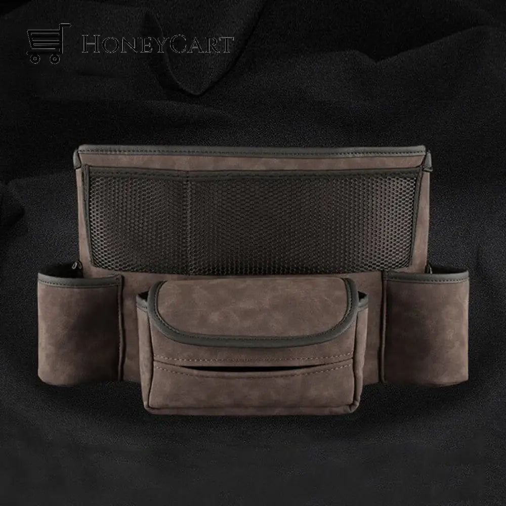 Car Storage Pocket Brown