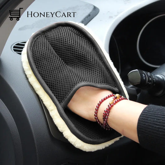 Car Styling Wool - Soft Washing Gloves Brush Wash
