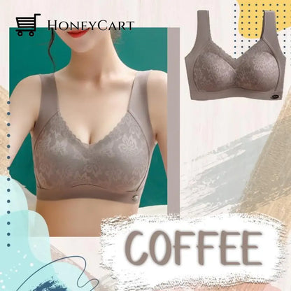 Cara Wirefree Seamless Lift Support Bra Winter 2022 M / Coffee Bras