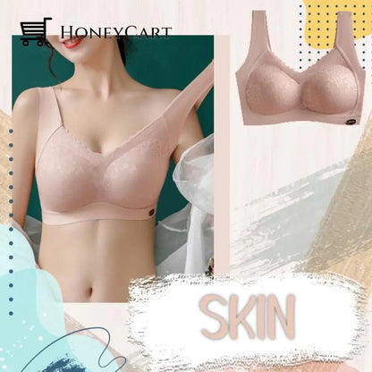 Cara Wirefree Seamless Lift Support Bra Winter 2022 M / Skin Bras