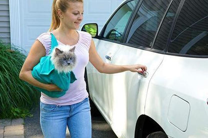 Cat Carrier Pouch - Breathable Travel Sling