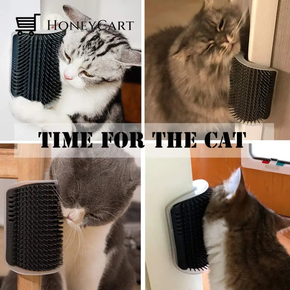 Cat Self Grooming Brush Silicon