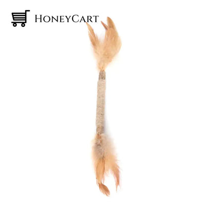Cat Teeth Grinding Toy Double-Headed Feather / Buy One Get Free Tool